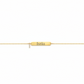 Bracelet Israâ fond blanc sans plateau